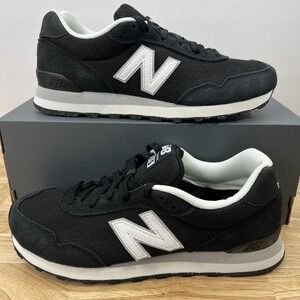 New Balance 515 Shoes Mens 8.5 Wmns 10 Black Running Casual Sneakers ML515BLK‎